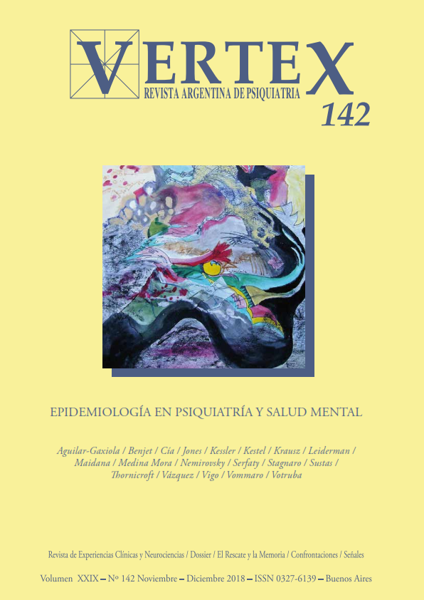 					Ver Vol. 29 Núm. 142, nov.-dic. (2018): Epidemiología en psiquiatría y salud mental
				
