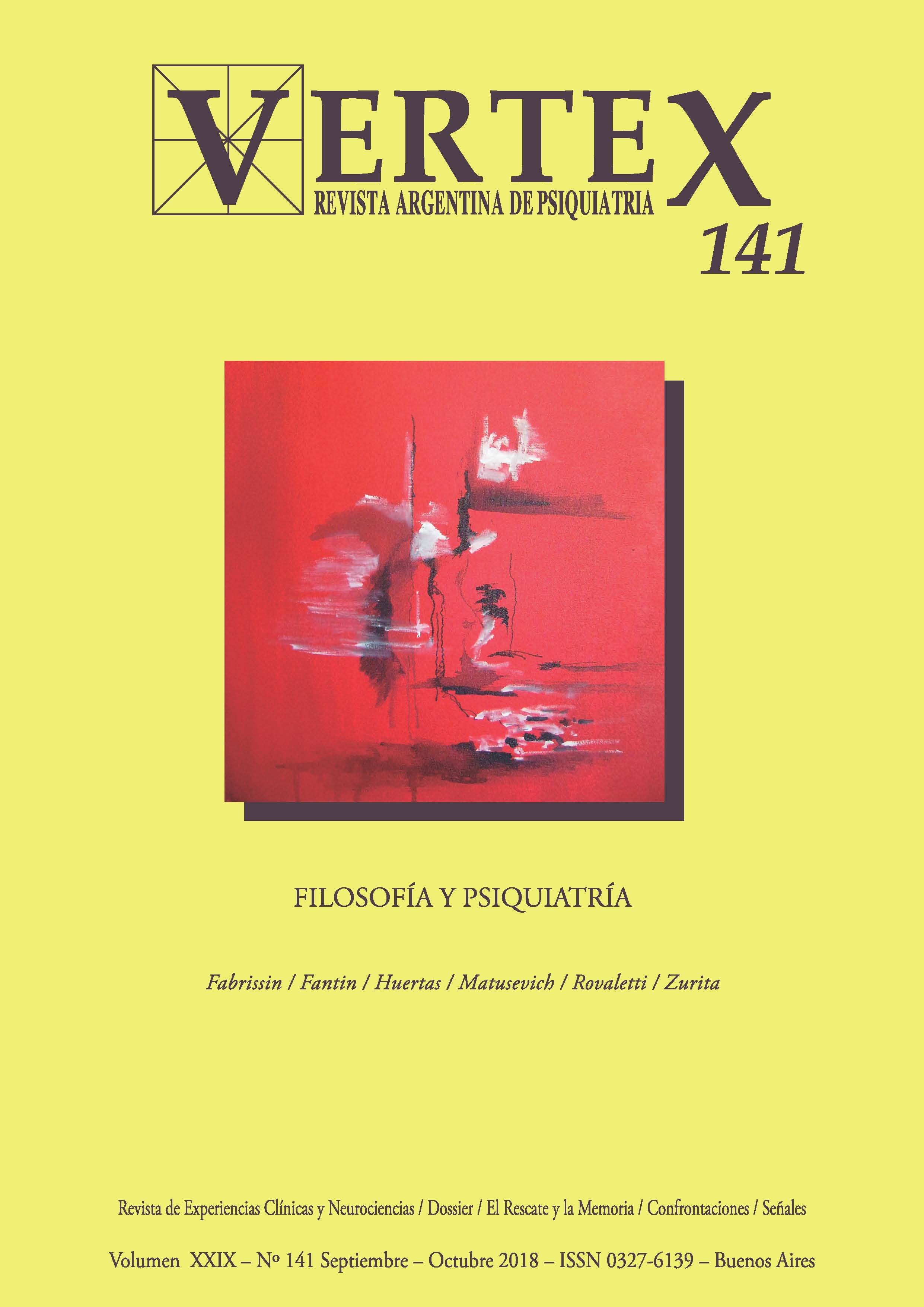 					Ver Vol. 29 Núm. 141, sept.-oct. (2018): Filosofía y psiquiatría
				