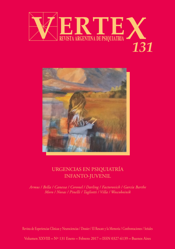 					Ver Vol. 28 Núm. 131, ene.-feb. (2017): Urgencias en psiquiatría infanto-juvenil
				